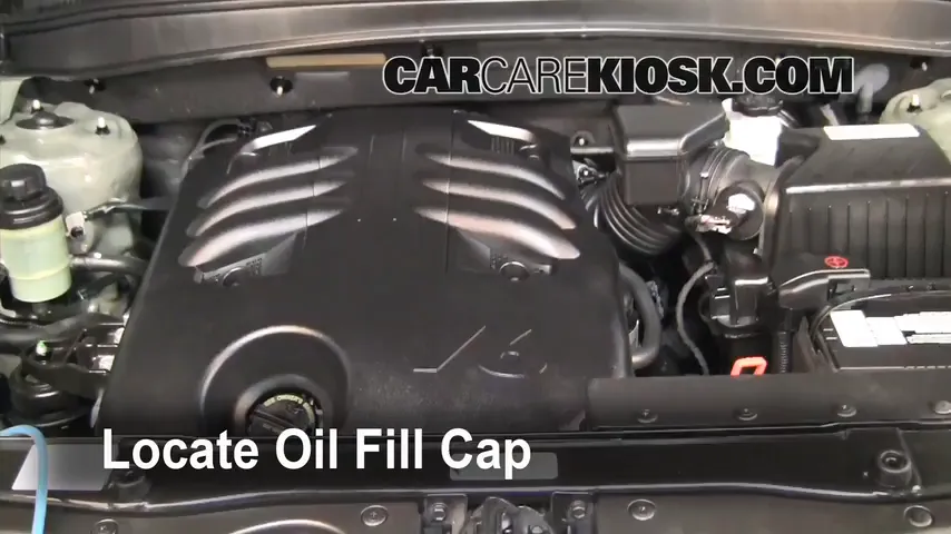 2009 Hyundai Santa Fe Limited 3.3L V6 Oil